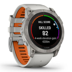 A Photo Of Garmin Fēnix® 7X Pro Sapphire Solar Edition - Carbon Gray DLC Titanium with Black Band
