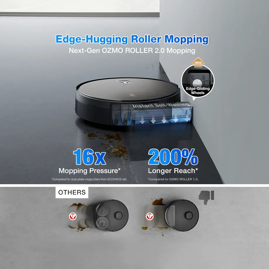 A Photo Of ECOVACS DEEBOT X11 OmniCyclone Bagless Robot Vacuum & Mop