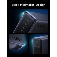A Photo Of Ugreen Nexode 500W Desktop Charger - 6-Port GaN Power Station