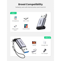 A Photo Of Ugreen 50533 USB-A 3.0 to USB-C Adapter