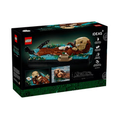A Photo Of LEGO Floating Sea Otters - 1234 Pieces - 21366