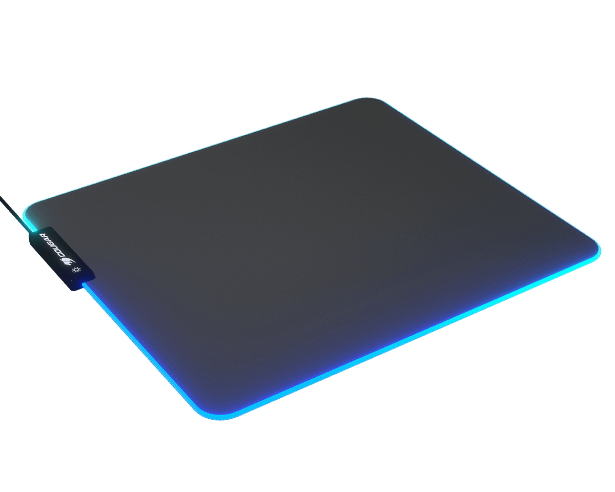 A Photo Of Cougar Neon RGB Gaming Mouse Pad – Enhanced Grip with Customizable Lighting Effects