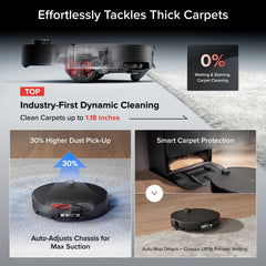 A Photo Of Roborock Saros 20 Sonic Robot Vacuum and Mop with RockDock