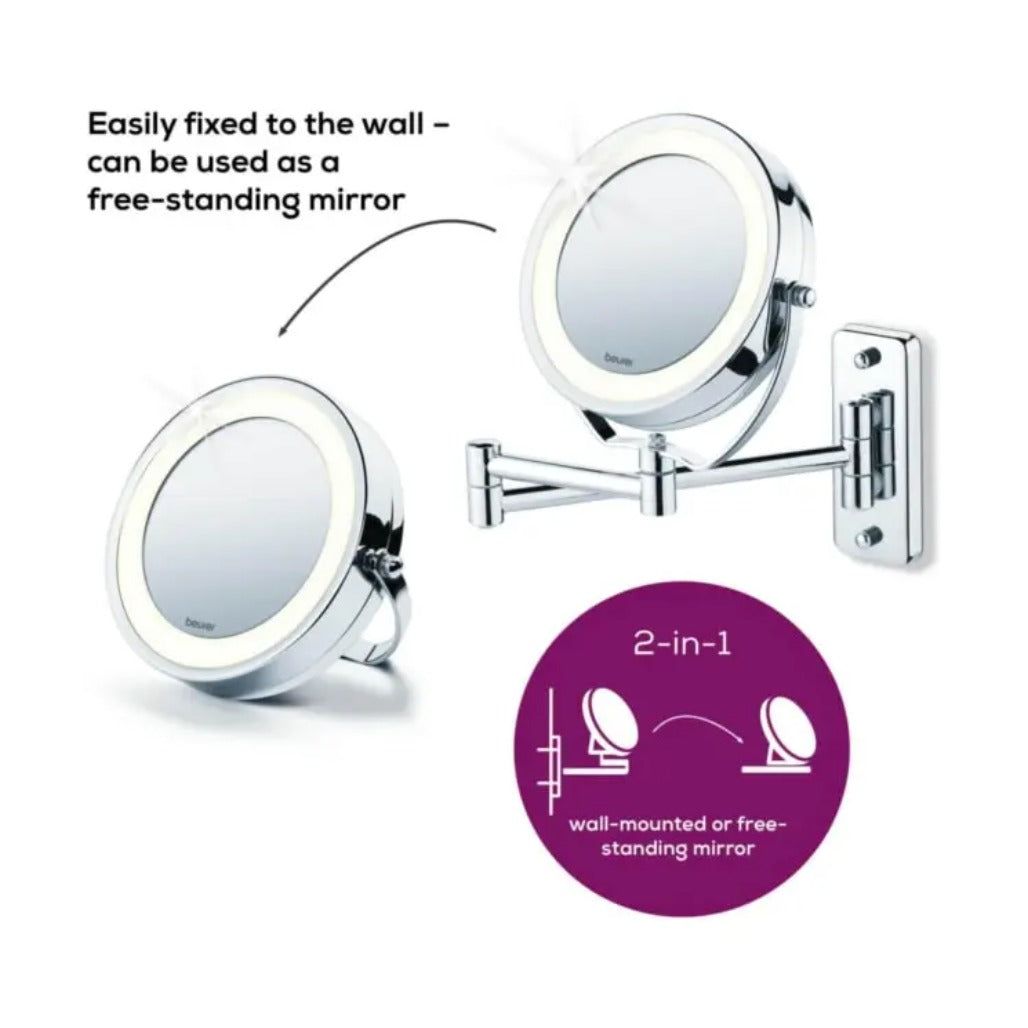 A Photo Of Beurer BS 59 Illuminated cosmetics mirror