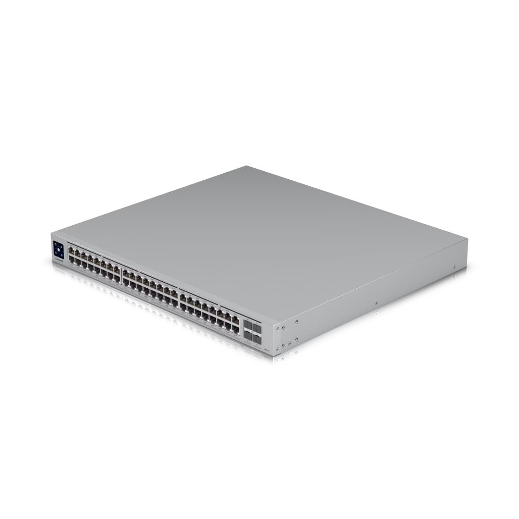 A Photo Of Ubiquiti Enterprise 48 PoE - 48-port, Layer 3 switch with 2.5 GbE PoE+ output (720W)