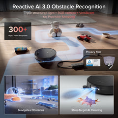 A Photo Of Roborock Saros 20 Sonic Robot Vacuum and Mop with RockDock