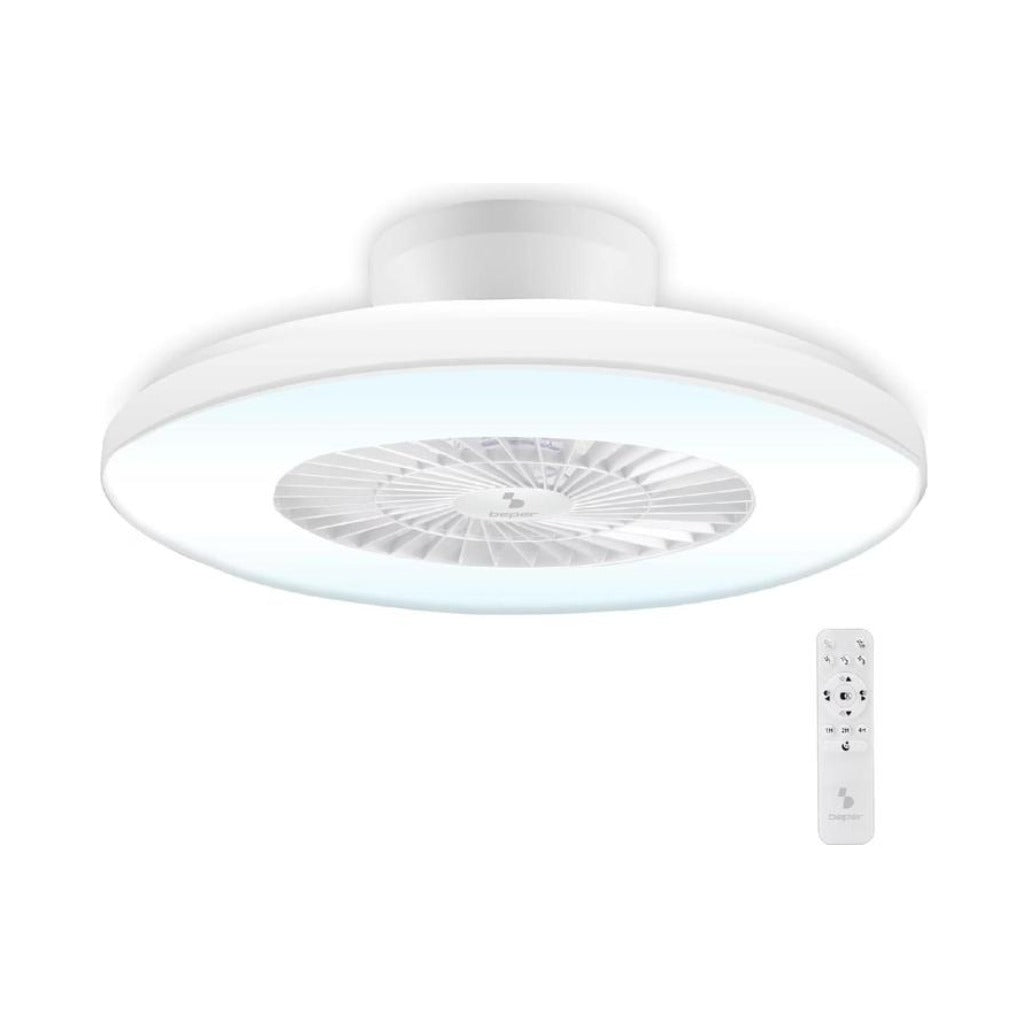 A Photo Of Beper Ceiling Fan With Led Light - P206VEN650
