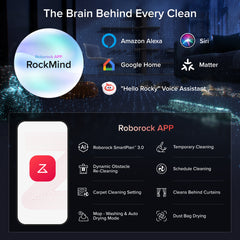 A Photo Of Roborock Saros 20 Sonic Robot Vacuum and Mop with RockDock