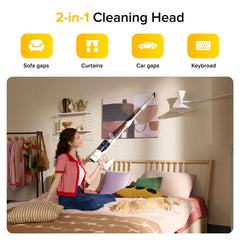 A Photo Of Roborock H60 - Cordless Stick Vacuum Cleaner with 115AW Suction