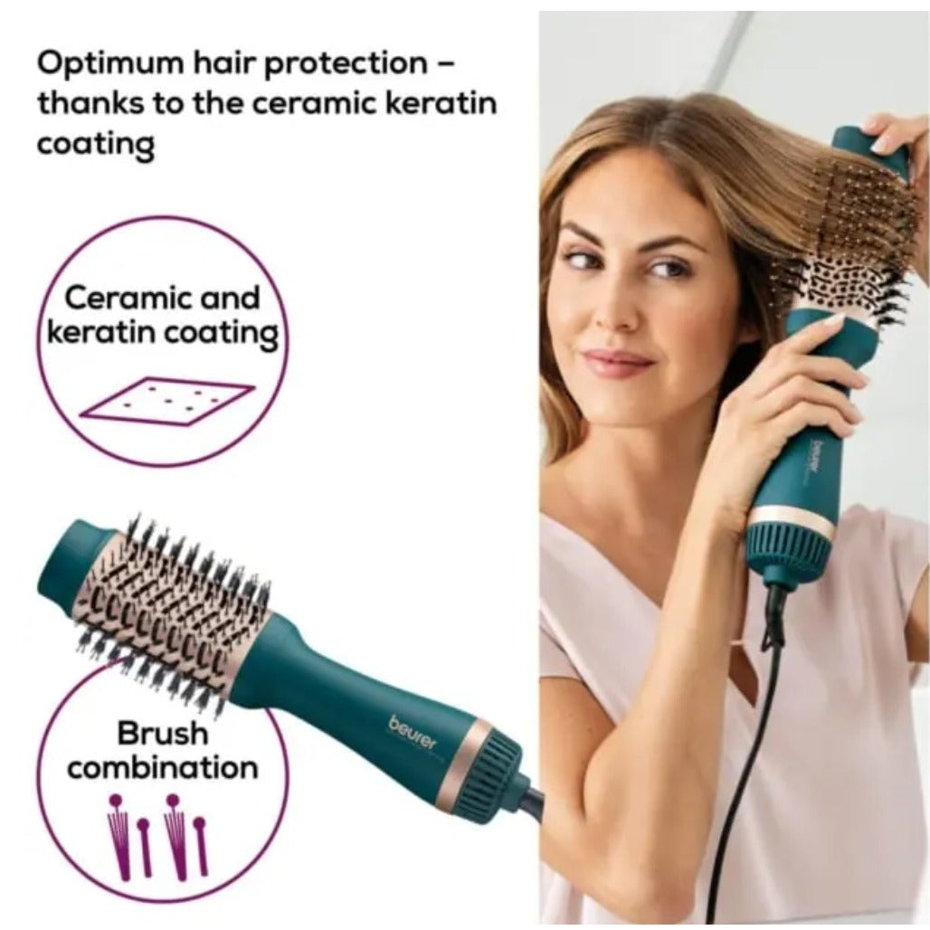 A Photo Of Beurer HC 45 Hair Dryer Brush