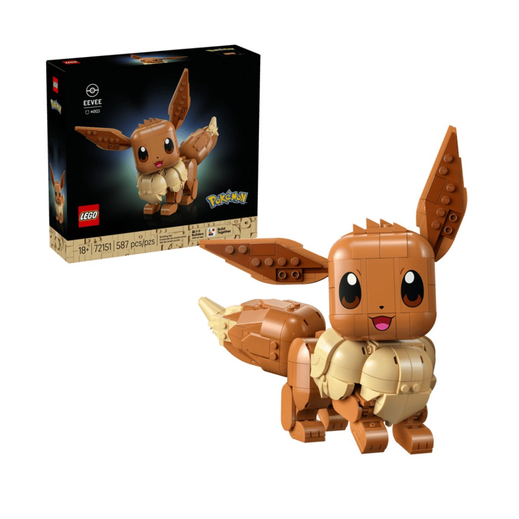 A Photo Of LEGO Pokémon Eevee - 72151 - 587 Pieces