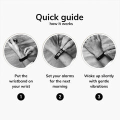 A Photo Of FitSleeps 100% Wake-Up Alarm Band