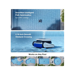 A Photo Of ECOVACS ULTRAMARINE P1 Cordless Robotic Pool Cleaner – 4800GPH