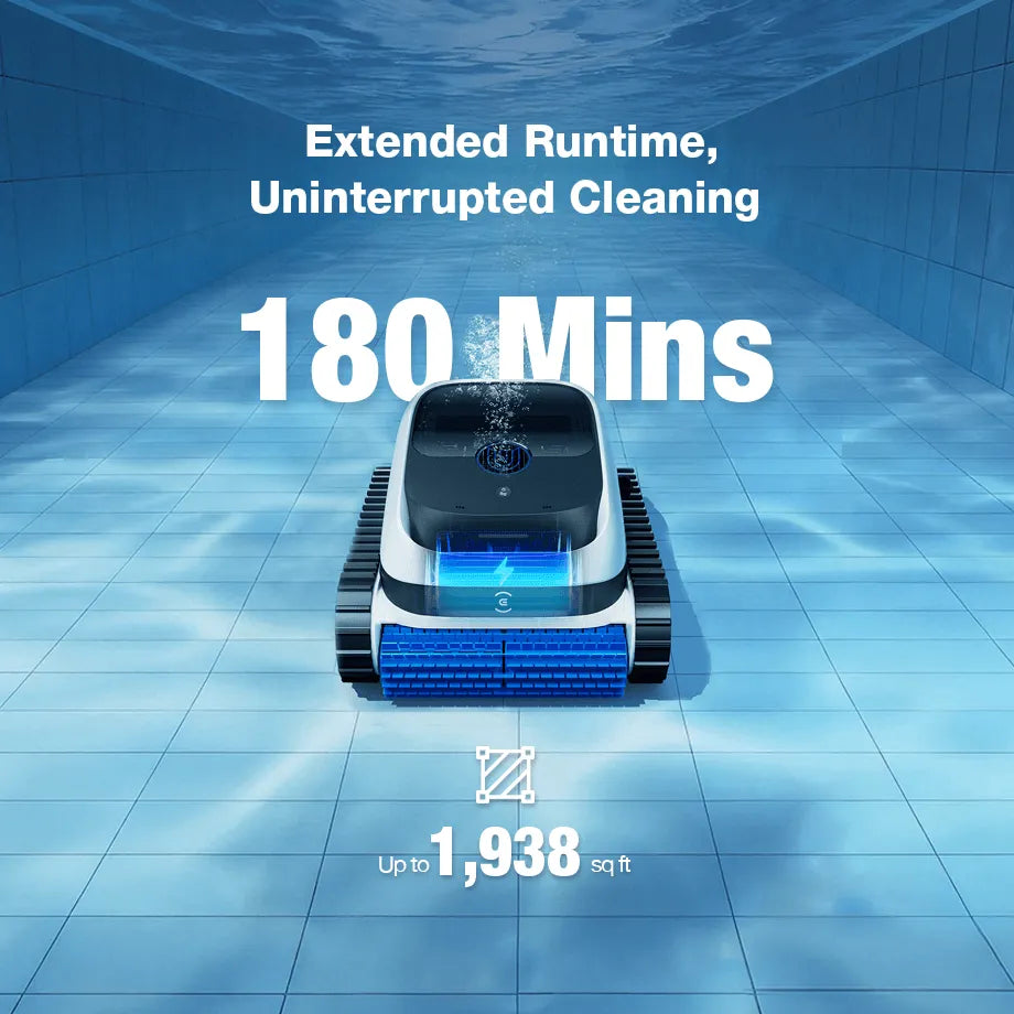 A Photo Of ECOVACS ULTRAMARINE P1 Cordless Robotic Pool Cleaner – 4800GPH