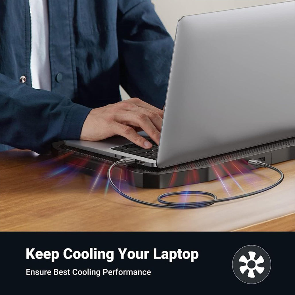 A Photo Of UGREEN USB 3.0 Male to Male Cable, 1M – High-Speed Data Transfer & Reliable Performance