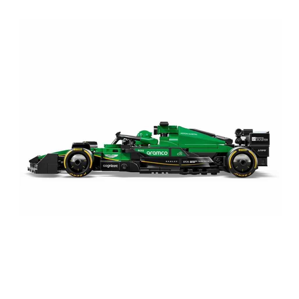A Photo Of LEGO Aston Martin Aramco F1® AMR24 Race Car 269 Pieces - 77245