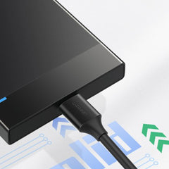 A Photo Of UGREEN USB 3.0 to Micro USB 3.0 Hard Drive Data Cable – 0.5M, High-Speed 5Gbps Transfer, Durable & Shielded