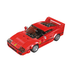 A Photo Of Mould King Rosso Corsa F40 Car Model Building Toy Set - 378 Pieces - 27038S