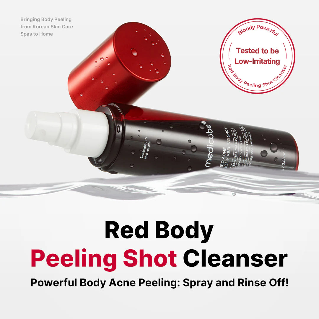A Photo Of Medicube Red Body Peeling Shot Cleanser - 110g