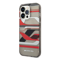 AMG Transparent PC/TPU Case With Expressive Graphic Design For iphone 14 Pro Max