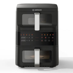 A Photo Of Nutricook Air Fryer Duo Stack 2400W 10L - NCK-AFDS240