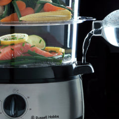 A Photo Of Russell Hobbs Cook at Home Food Steamer – 3 Tier Electric Steamer