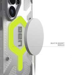 A Photo Of UAG Galaxy S26 Ultra - Pathfinder Clear Case - Lanyard