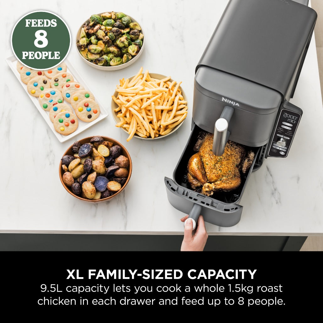 A Photo Of Ninja Double Stack XL Air Fryer - SL400ME