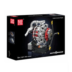 A Photo Of Mould King Motorized Radial Aviation Engine Building Toy Set - 1147 Pieces - 10211