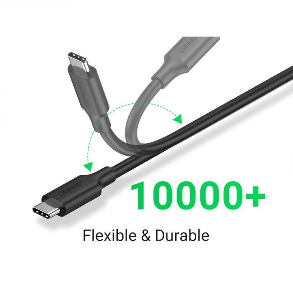 A Photo Of UGREEN Micro USB 3.0 to USB-C 3.1 Hard Drive Data Cable, 1M – High-Speed 5Gbps Transfer & Fast Charging