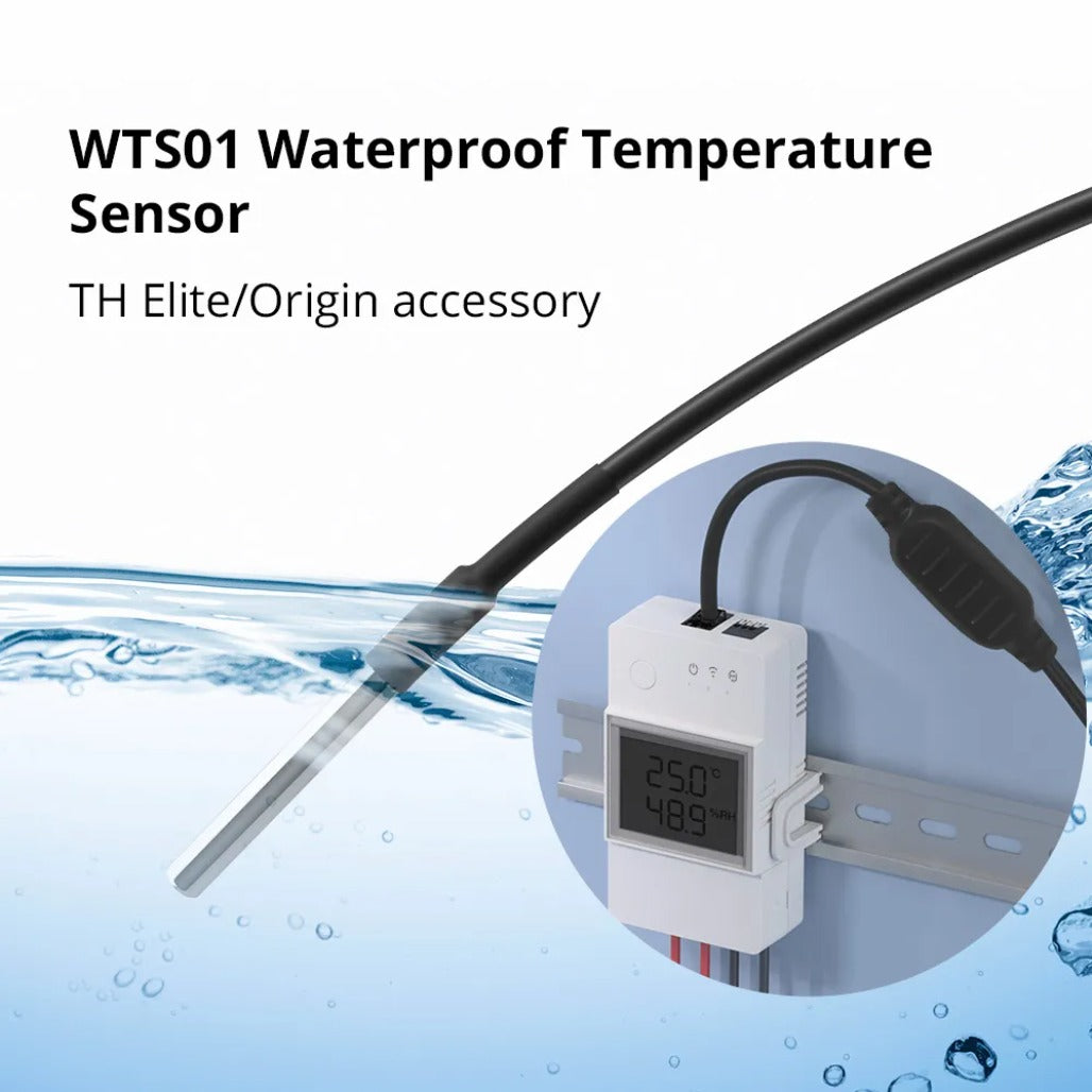 A Photo Of Sonoff Waterproof Temperature Sensor - WATERSEN