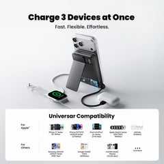 A Photo Of SHARGE ICEMAG 3 - 10000mAh 25W Qi2.2 Magnetic Power Bank