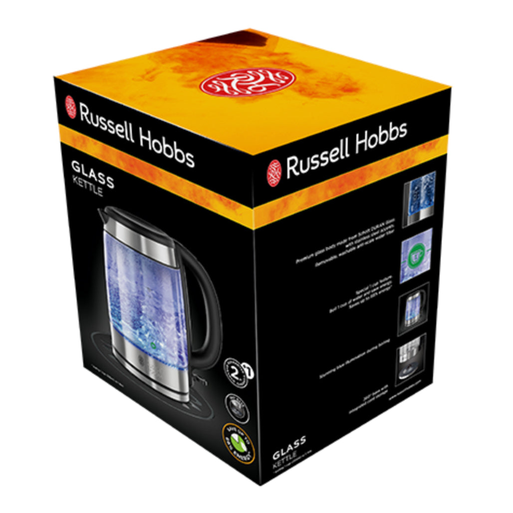 A Photo Of Russell Hobbs Glass Kettle – Premium Glass Electric Kettle