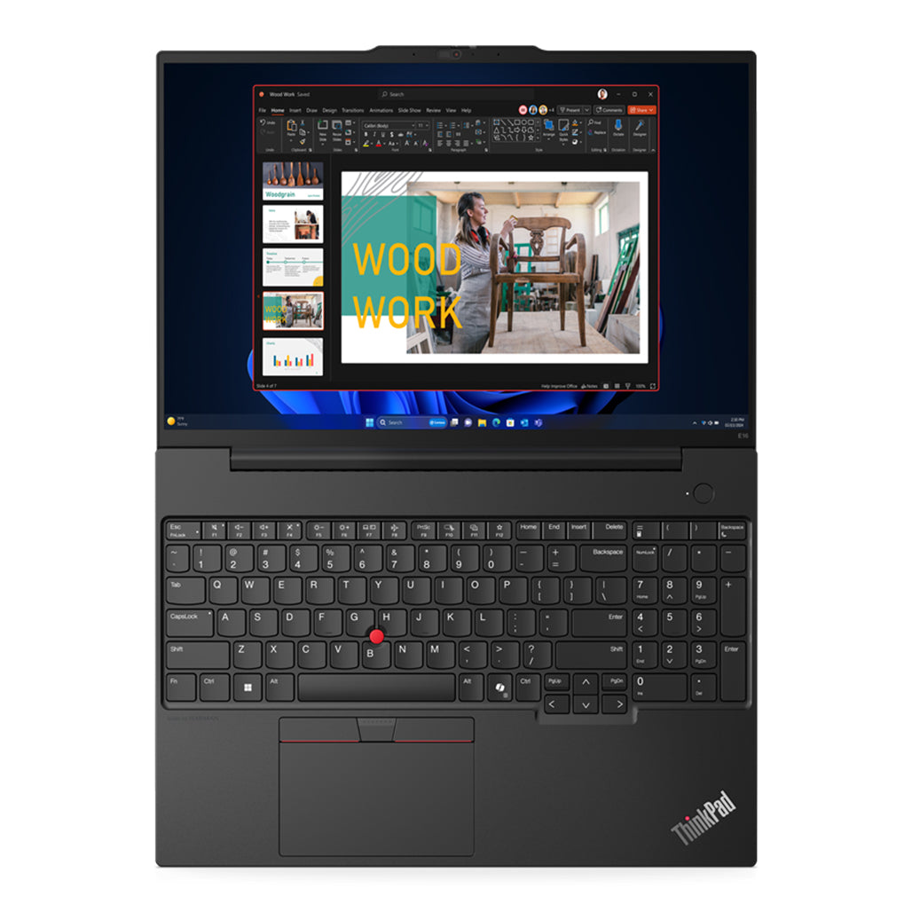 A Photo Of Lenovo ThinkPad E16 G2 - 21MAX001US - 16