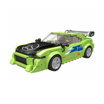 Mould King 27033S Eclipse GS Green Model Car Building Toy Set - 390 Pieces - 27033