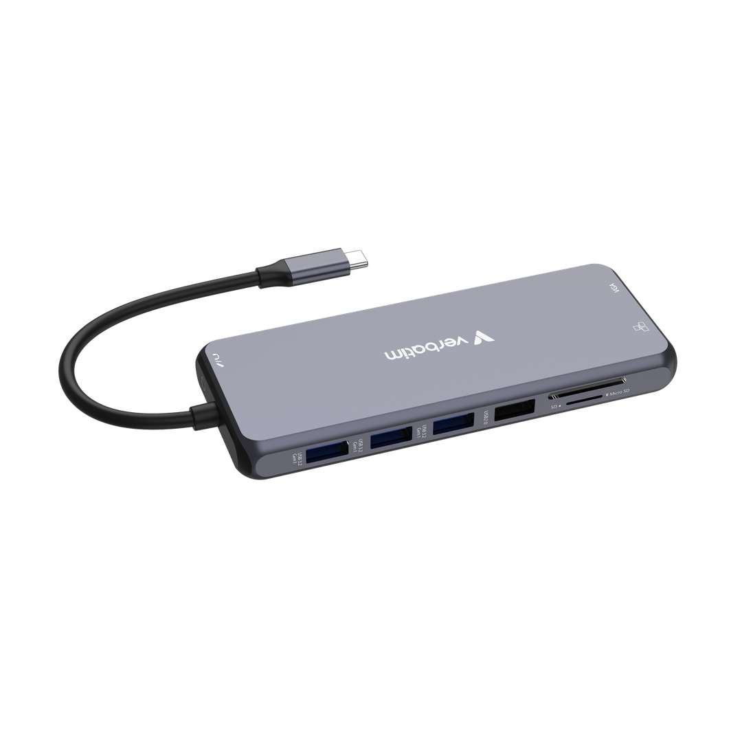 A Photo Of Verbatim USB-C Pro 14-Port Multiport Hub