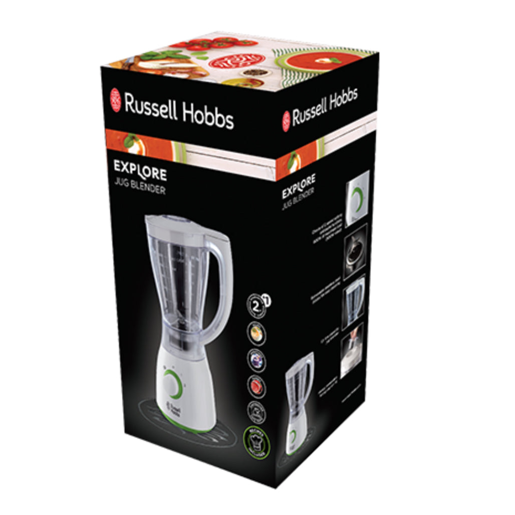 A Photo Of Russell Hobbs Explore Jug Blender – 1.5L Glass Jug