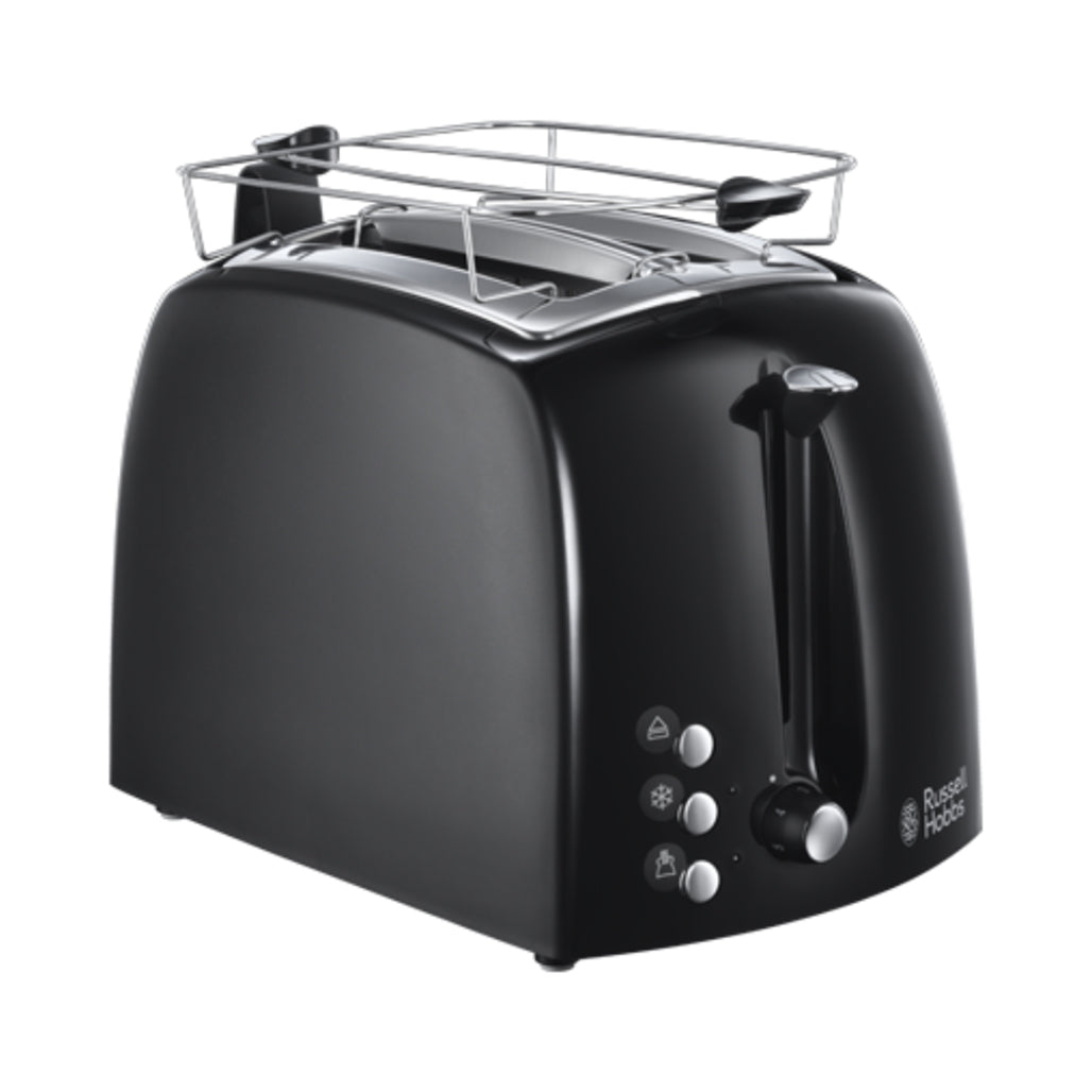 A Photo Of Russell Hobbs Textures Plus 2 Slice Toaster – Extra Wide Slots