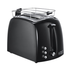 A Photo Of Russell Hobbs Textures Plus 2 Slice Toaster – Extra Wide Slots