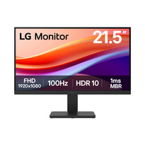 LG 22U401A-B 21.5" Full HD VA Monitor - 100Hz, HDR10, sRGB 99%, 1ms MBR