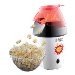 A Photo Of Russell Hobbs Fiesta Popcorn Maker – 12-Cup Oil-Free Hot Air Popcorn Machine