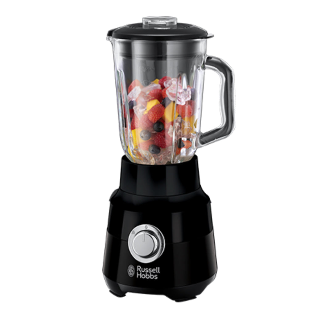 A Photo Of Russell Hobbs Matte Black Jug Blender – 1.5L Glass Jug