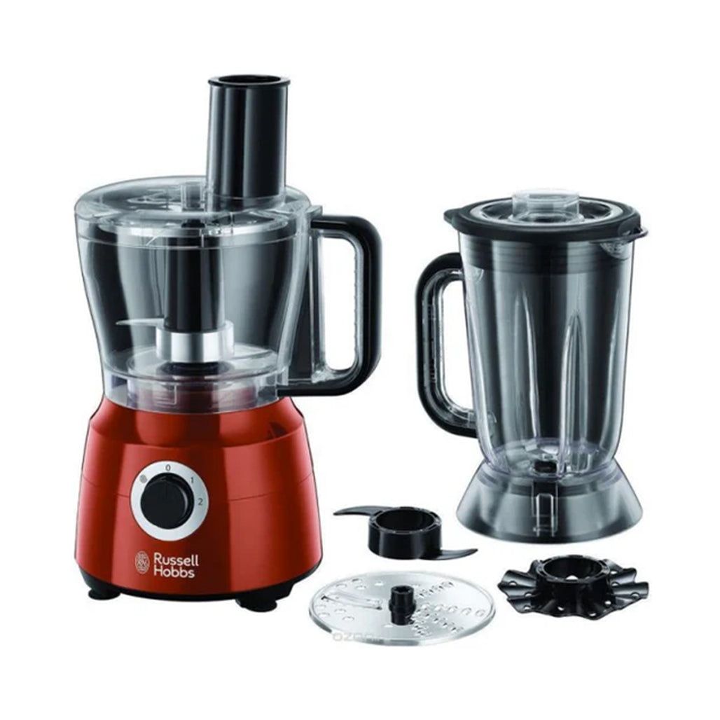 A Photo Of Russell Hobbs Desire 600W Food Processor with 1.5L Bowl and 1.5L Blending Jug