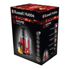 A Photo Of Russell Hobbs Desire 550W Juicer with 2L Pulp Container and 750ml Juice Jug