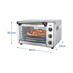 A Photo Of Russell Hobbs Air Fry Mini Oven – 5 Function Compact Air Fryer Oven