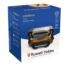 A Photo Of Russell Hobbs Creations 3-in-1 Sandwich Maker