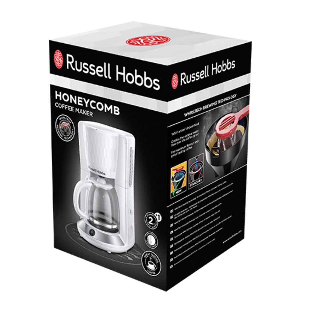 A Photo Of Russell Hobbs Honeycomb Coffee Machine – 1.25L Filter Coffee Maker