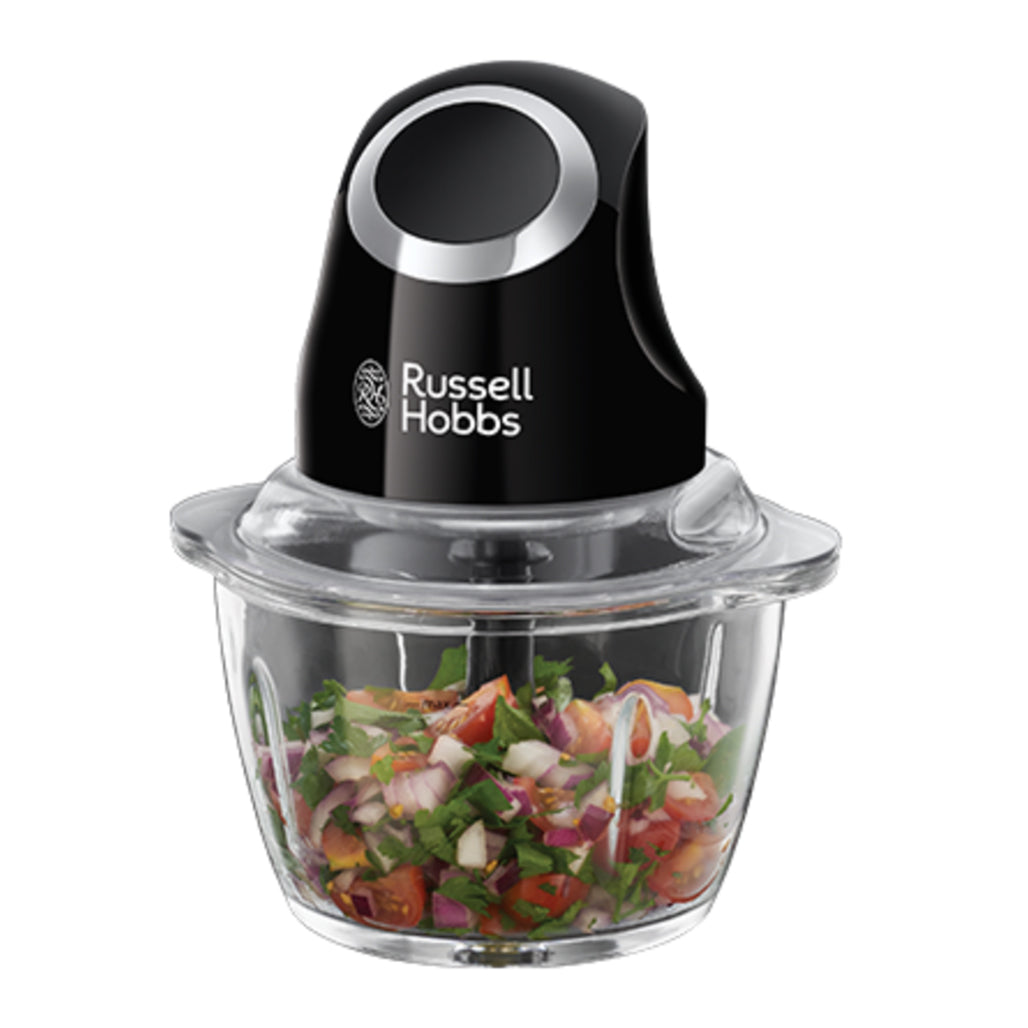 A Photo Of Russell Hobbs Matte Black Mini Chopper