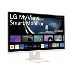 A Photo Of LG 32SR50F-W - 31.5-Inch FHD IPS Smart Monitor