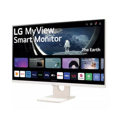 A Photo Of LG 32SR50F-W - 31.5-Inch FHD IPS Smart Monitor